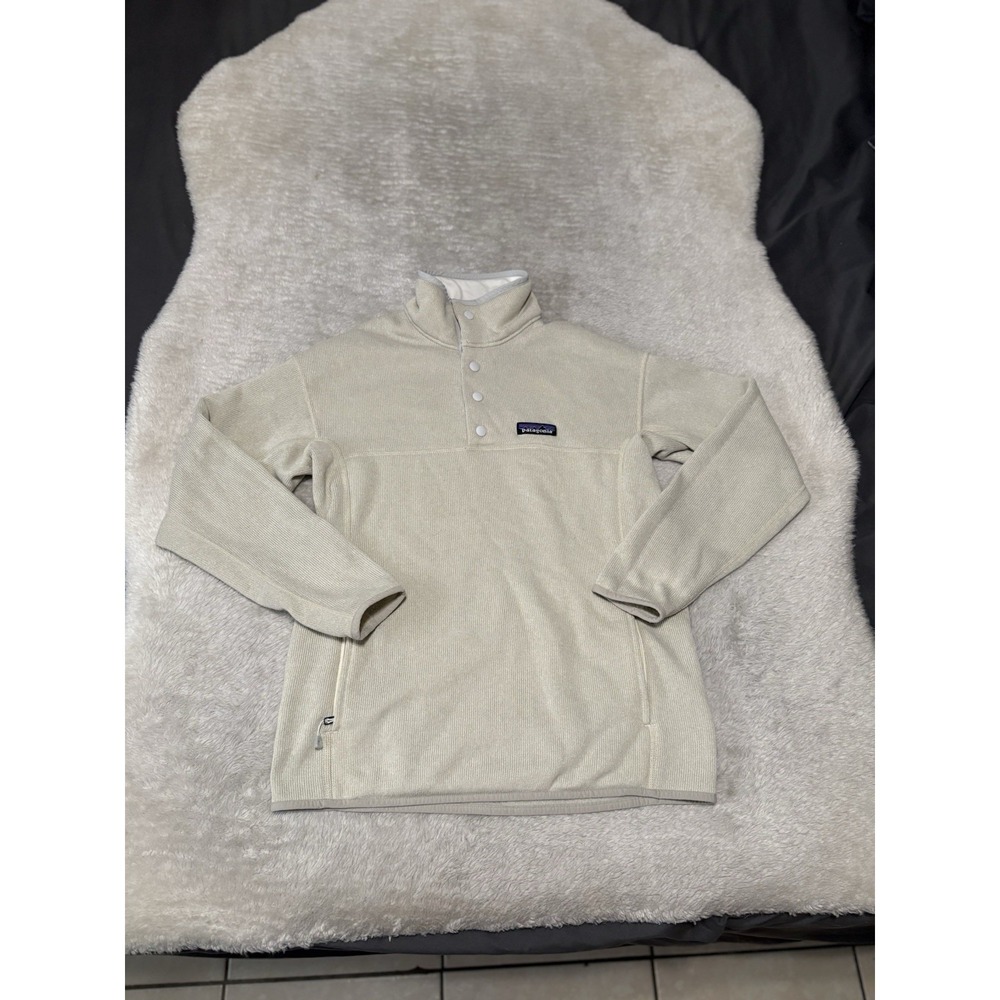 Patagonia‎ T Snap Womens Gray Pullover Fleece Better Sweater Size XS
